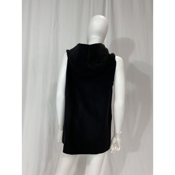 Theory 'Clairene' Black Wool Cashmere Blend Vest - Picture 3 of 5
